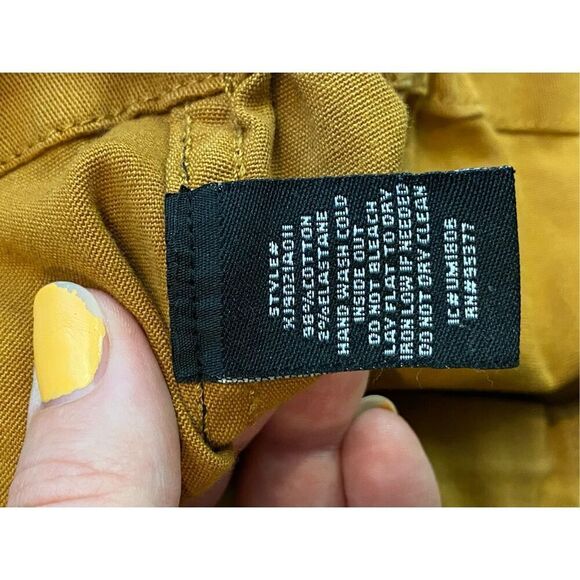 SANCTUARY by Anthropologie Orange Button-Down Soft Mid-Weight Long Sleeve Shirt - Picture 4 of 8